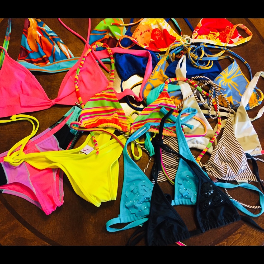 Bathing suits, small/medium. Mix and match!